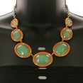 thumbnail image 3 of Mi Amore Necklace-Earring-Set Green/Orange, 3 of 3