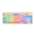 thumbnail image 4 of Teclado mecánico con luz RGB, puerto USB, teclado para juegos K82 para PC, tableta, escritorio Hugtrwg Para estrenar, 4 of 6