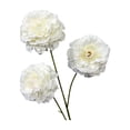 thumbnail image 2 of Under $3 Artificial Peony Stem 3-Head Peony Bouquet Plastic For Living Room Vase Filler Wedding Centerpiece (G) (1Pc), 2 of 5