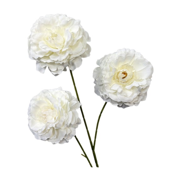 Artificial Flowers Spring Summer Silk Flowers, Binkne Realistic Artificial Flowers Peony Fake Silk for Home Office Wedding Table Centerpieces Party Festival Bar Decoration Indoor