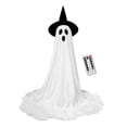 thumbnail image 3 of Fantasma de pie aterrador para decoración de Halloween al aire libre, fácil de montar, lindo y espeluznante. 85x30cm, 3 of 9