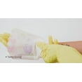 thumbnail image 4 of G & F Products Latex-Free Household Cleaning Gloves, Soft Lining, Long Cuff 15 in, 2 Pairs, Yellow/Grey, X-Large, 4 of 7