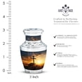 thumbnail image 2 of Christ with Blue Sky Urn for Human Ashes, Mini Keepsake Urns for Ashes Adult Male, Small Funeral Urns for Ashes, Decorative Cremation Urns for Ashes Adult Female, 3 Inch, 2pcs, 2 of 5