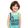 thumbnail image 3 of Monster Jam Toddler Boys Athletic Graphic Tank Top and Matching Shorts Set, 2-Piece, Sizes 12M-5T, 3 of 8
