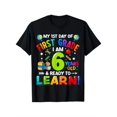 thumbnail image 1 of Camiseta de primer día de clases para niños, de primer grado y de regreso a clases, de moda, transpirable, informal, cómoda, estilo urbano, de verano., 1 of 3