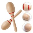 thumbnail image 3 of 8Inch Hand Percussion Rattles, Beech Wood Rumba Shakers, Latin Musical Instrument for Games Favors, 3 of 6