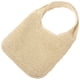 thumbnail image 5 of Bolso de mano beige de moda, multifuncional, informal, para playa, de gran capacidad, tejido artesanal, para guardar cosas, para damas y niñas., 5 of 6