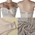 thumbnail image 5 of Vestidos de cumpleaños de manga larga para mujer, vestido Sexy con proceso de diamante caliente, vestido de noche para fiesta y Club, 5 of 5