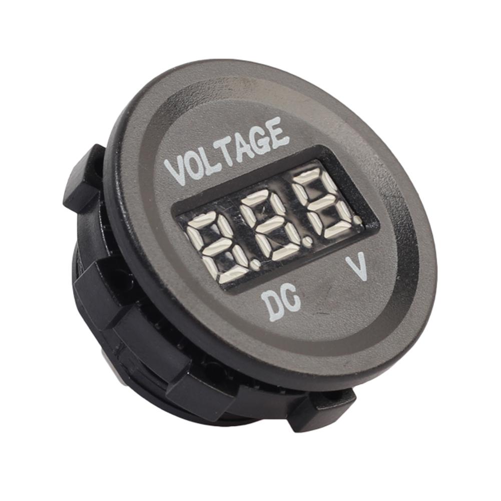 Ltesdtraw Car Digital LCD Display Cigarette Lighter Voltmeter Voltage
