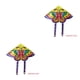 thumbnail image 3 of Tholdsy Cometa voladora de animales para deportes al aire libre de 90x90CM, juguete de juego para niños, cometa voladora de dibujos animados coloridos, No.01 2piezas Tholdsy CBP071372, 3 of 5