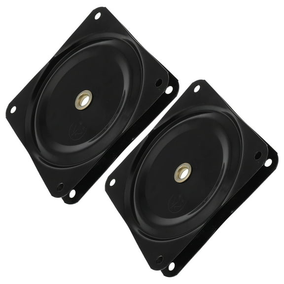 OUNONA Swivel Bar Stool Replacement Plate with Square Seat Base, Swivel Mechanism for Recliner Chairs and Furniture