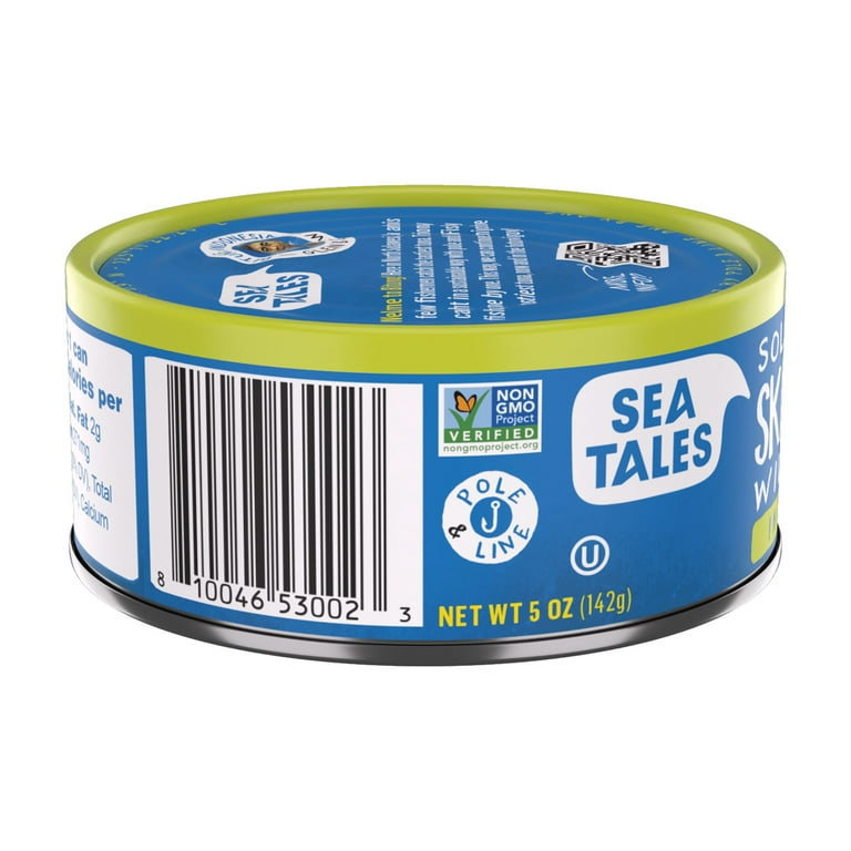 Sea Tales Skipjack Tuna MSC 5 Oz In Olive Oil - Walmart.com