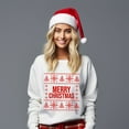 thumbnail image 3 of Merry Christmas Sweater | Sweatshirt, 3 of 5