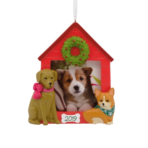 Hallmark Classic Dog Photo Holder 2019 Dated Ornament