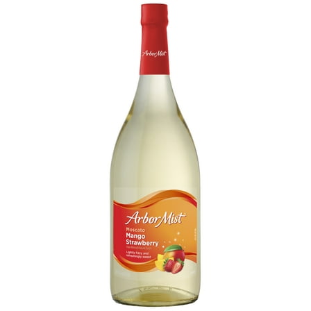 Arbor Mist, Mango Strawberry Moscato Fruit Wine, 1.5L Bottle