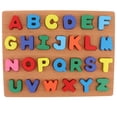 thumbnail image 2 of Rompecabezas Del Alfabeto de Madera Que Juega con Grandes Letras de Colores Brillantes - Rompecabezas de Bloques para Educativos Preescolar Apre Baoblaze Rompecabezas de madera del alfabeto, 2 of 8