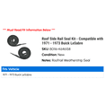 thumbnail image 2 of Roof Side Rail Seal Kit - Compatible with 1971 - 1973 Buick LeSabre 1972, 2 of 2