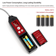 thumbnail image 3 of Halogen Gas Leak with LCD Display & Dual-Color LED Lights - High Sensitivity Tester for R134A, R22, R404A, SF6 Coolants - Ideal for HVAC, Automotive AC, Refrigeration Systems - 50H Battery, 3 of 7