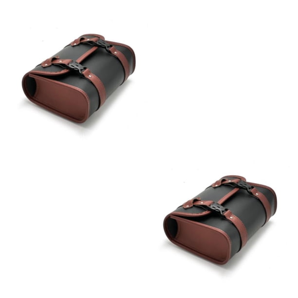 Sidaley Bolsa para sillín de motocicleta, almacenamiento decorativo de repuesto elegante, bolsas laterales para bicicleta eléctrica Type1 NO1