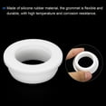 thumbnail image 4 of T Type Rubber Grommet Mount Dia 41.3mm ID 30mm Seal Protection Flexible Hole Plugs for Cable Pipe White, 4 of 5