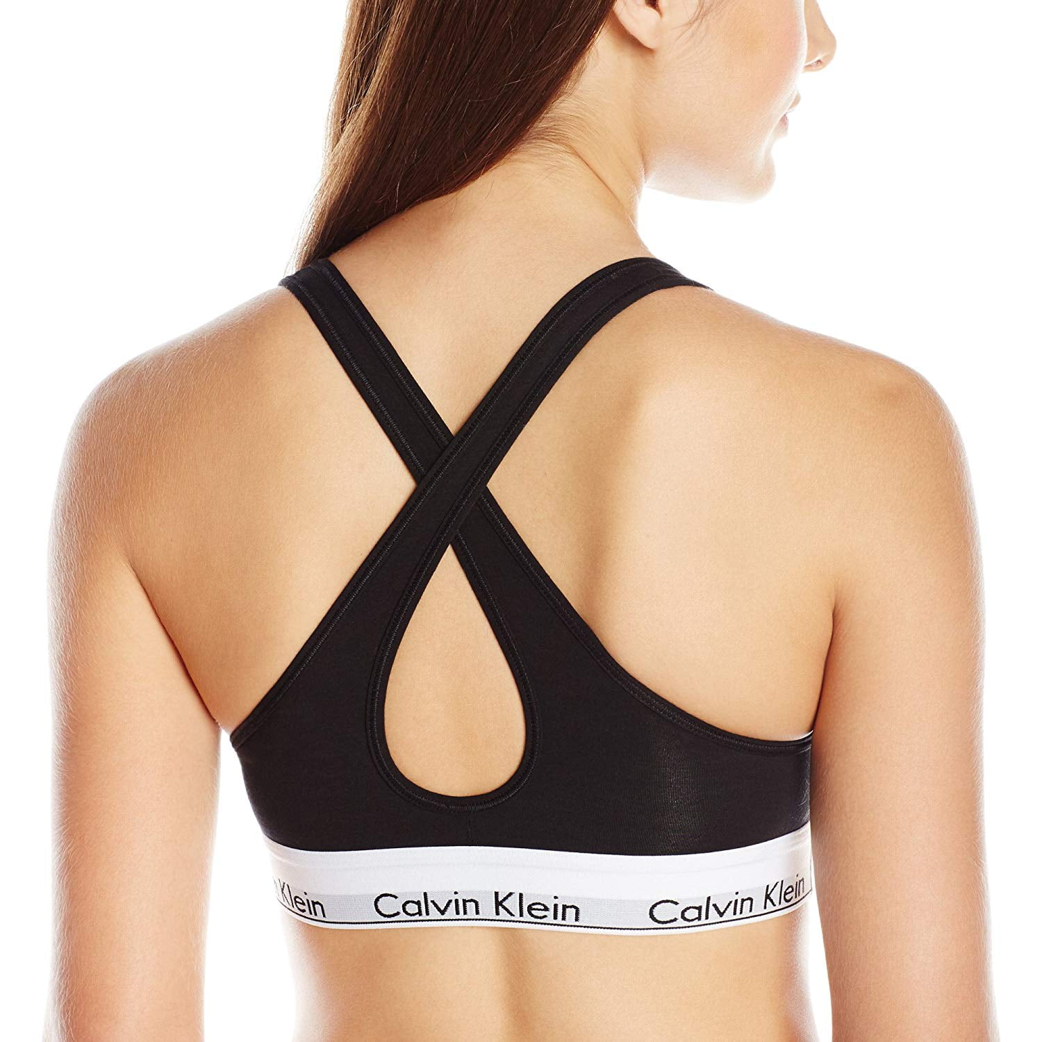Calvin Klein BLACK Modern Cotton Padded Bralette, US XL 