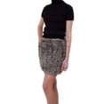 thumbnail image 3 of Michael Kors Silk Georgette Tiered Ruffled Polka Dot Print Skirt, Bare (16), 3 of 4
