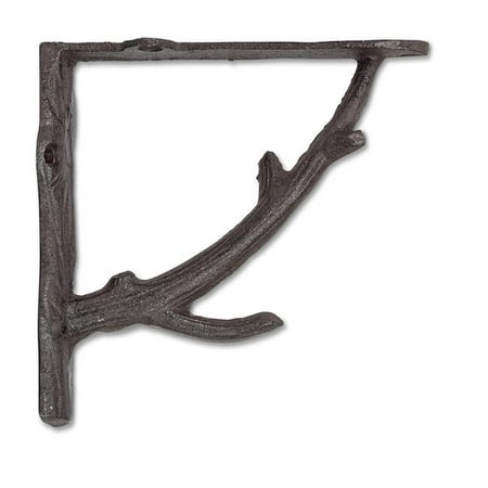 

Abbott Collections AB-27-IRONAGE-253 5.5 in. Branch Shelf Bracket Dark Brown - Set of 2