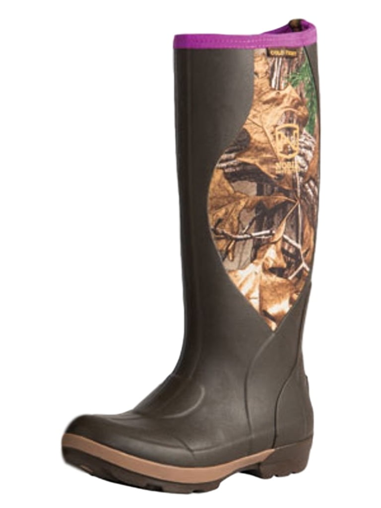 Noble Outfitters Outdoor Boots Womens Cold Front Muck Muds Brown 66007