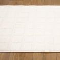thumbnail image 4 of Luxe Weavers Modern Abstract Checkered Ivory 2x3 Area Rug, 4 of 8