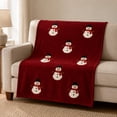 thumbnail image 6 of Tyidzon Christmas Throw Blanket, Soft Warm Fleece Blanket 28 x 39 in for Sofa Bed, Cozy Christmas Home Decor, 6 of 6