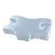 thumbnail image 1 of Almohada de espuma viscoelástica para dormir, para la espalda y el cuello, ideal para el dormitorio de mamá, regalos de cumpleaños Azul, 1 of 9