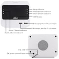 thumbnail image 3 of ahiya Digital Alarm Clock Radio FM Big LED Number Screen Adjustable Brightness Alarm Volume 3 Dimming Light Levels 24 Hours 2 Alarms 3A Battery Backup DC IN Small Compact For Desk Shelf Living Room, 3 of 7