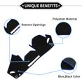 thumbnail image 3 of Funda de alfombrilla de tablero Unique Bargains para Subaru XV 2018-2021, antideslizante de poliéster negro y azul para consola central, 3 of 7