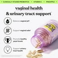 thumbnail image 5 of Lemme Purr Vaginal Probiotic Capsules for Women - Promotes pH Balance, Healthy Vaginal Odor & Urinary Tract Health w/Lactobacillus Blend, Clinically Tested Strains, Pineapple & Vitamin C, 60 Count, 5 of 7
