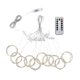 thumbnail image 5 of Linterna de Alambre de Cobre de 3*3M, Cadena de Luz de Cortina Con Control Remoto Usb, Luz Blanca Irfora Cortina de luz, 5 of 7