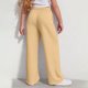 thumbnail image 4 of Odeerbi 4-15 Años de Niñas Pantalones de Sudadera de Pierna Ancha Pantalones Deportivos de Verano Pantalones de Cintura Elásticos Pantalones de Pierna Recta de Color Sólido, 4 of 8