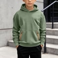 thumbnail image 2 of Gubotare Hoodie for Kids Crew Hooded Sweatshirt Toddler Kids Hoodie Size 10-11 (AG,10-11 Years), 2 of 4