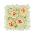 thumbnail image 3 of Fondo fotográfico con panel de flores artificiales, panel floral DIY para boda champán, 3 of 9