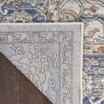 thumbnail image 4 of 8' X 10' Blue and Gray Oriental Power Loom Area Rug, 4 of 10