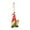 Multicolor, variant on Cheapark Handmade Wooden Christmas Gnome Hanging Ornament - Santa Claus Decorative Pendant with String, Charming Tree Accent for Christmas Party
