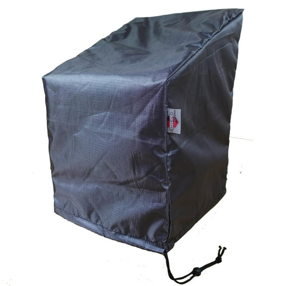 Summerset Shield Barstool/Stacked Dining Chairs Cover Ultimate Protection for Your Outdoor Furniture 25.5" x 28" x 29"/42" Mercury