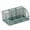 Green, variant on Desk Mail Organizer, Office Small Letter Sorter Desktop File Organizer Metal Mesh with Vertical Upright Compartments, 6.89x3.54x5.11"
