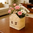 thumbnail image 7 of Easter Basket,Handwoven Storage Basket - Natural Woven Laundry & Organization Basket for Home|Durable Lightweight Shelf Basket for Living Room, Bedroom Decor(A), 7 of 7