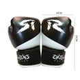 thumbnail image 2 of 1 par de guantes de boxeo para Karate Muay Thai artes marciales guantes de boxeo accesorios, 2 of 8