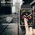 thumbnail image 4 of Allytechgroup [3 Pack] Tempered Glass Screen Protector with Locator for Apple Watch Ultra 1 2 49mm, 3D Full Coverage [Easy Installation Frame] Waterproof Bubble-Free HD Clear Film for iWatch 49mm, 4 of 8