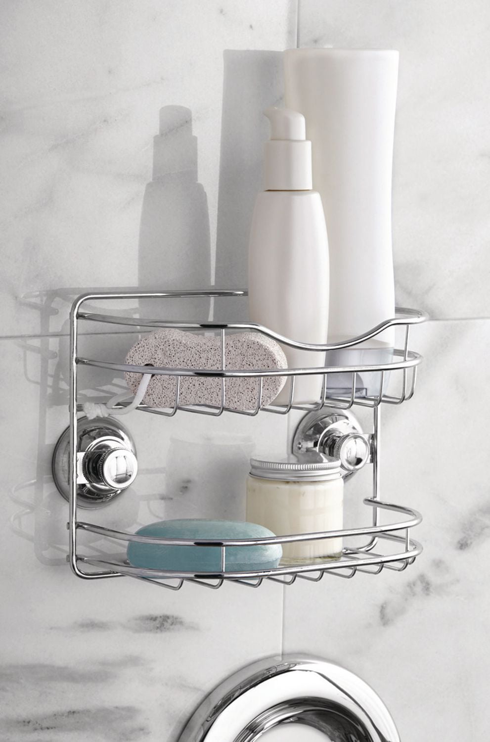 era Tyson 2 Tier Shampoo Suction Caddy
