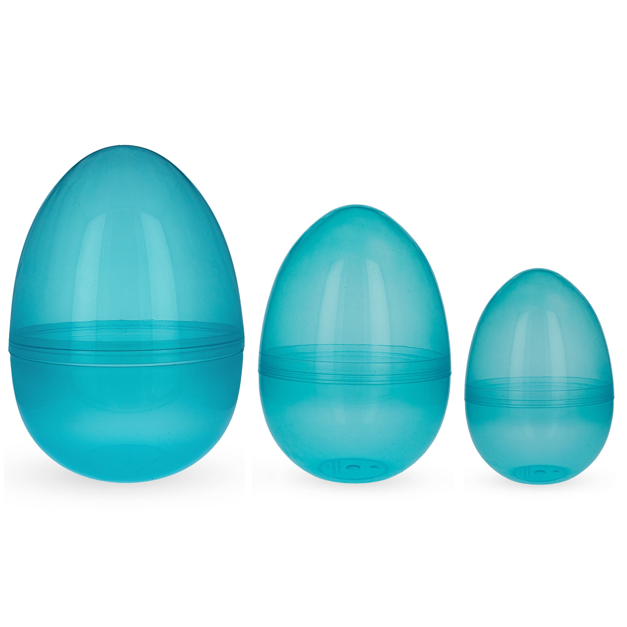 Bestpysanky Set Of 3 Blue Giant Nesting Fillable Plastic Easter Eggs 10 Inches Walmart Com Bestpysanky Set Of 3 Blue Giant Nesting Fillable Plastic Easter Eggs 10 Inches Walmart Com