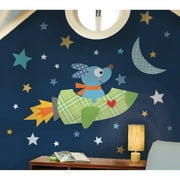 York Wallcoverings RMK2001GM RoomMates Rocketdog Peel & Stick Giant Wall Decals