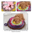 thumbnail image 5 of Opolski Pet Dog Smell Training Sniffing Feeding Round Mat Cushion Snuffle Washable Pad, 5 of 8