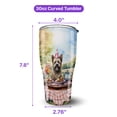 thumbnail image 5 of Happy Mother's Day Cairn Terrier with Sweets and Flowers at a Picnic 30oz Stainless Steel Tumbler Insulated Cup with Lid Cairns Dog Lover - 13005, 5 of 5